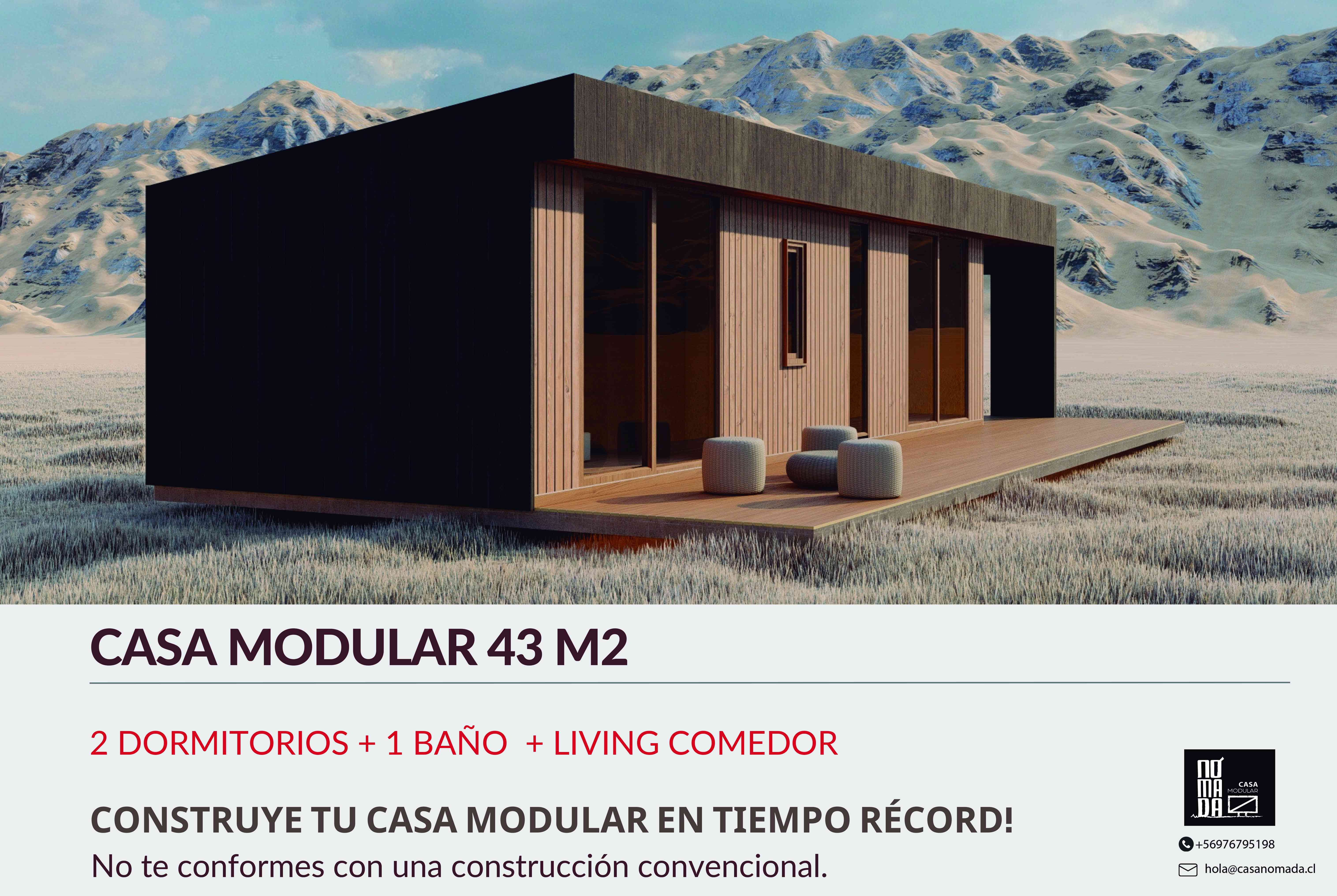 Casa 43 M2 / Kit Basico - Autoconstruccion
